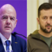 FIFA refuzon kërkesën e Zelenskyt për të ndarë mesazhin e paqes në finalen e Kupës së Botës