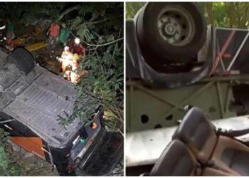 Katër lojtarë të vdekur dhe 29 të lënduar, teksa autobusi që transportonte ekipin e futbollit ra nga ura