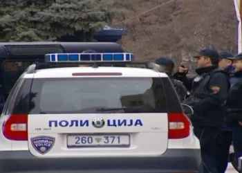 Sherr në Shkup, policia shoqëron 34 vjeçarin nga Kosova