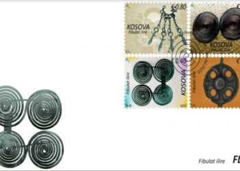 Fibulat ilire në pulla postare