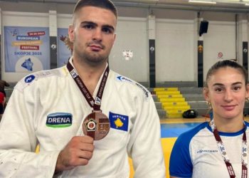 Shpat Zekaj fiton medaljen e bronztë në Kupën Evropiane në Shkup