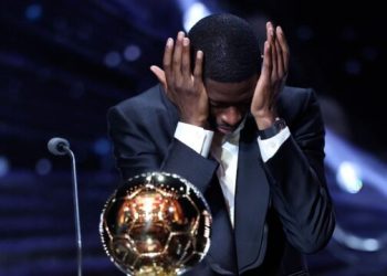 Ousmane Dembele i thotë fjalët e para si fitues i Topit të Artë