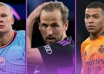 Haaland, Kane dhe Mbappe në garën e ‘nxehtë’ për ‘Këpucën e Artë’