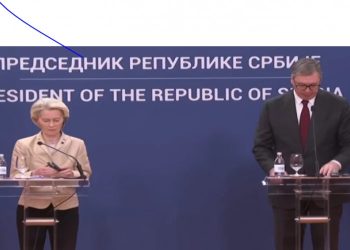 Von der Leyenin takon Vuçiqin, diskutojnë për dialogun Kosovë–Serbi